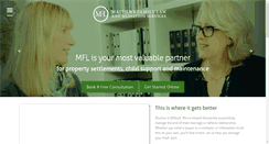 Desktop Screenshot of mathewsfamilylaw.com.au